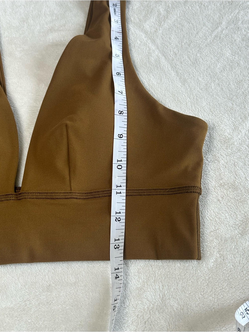 Vuori All The Feels Triangle Bra Rum Women’s Size M - Picture 15 of 16